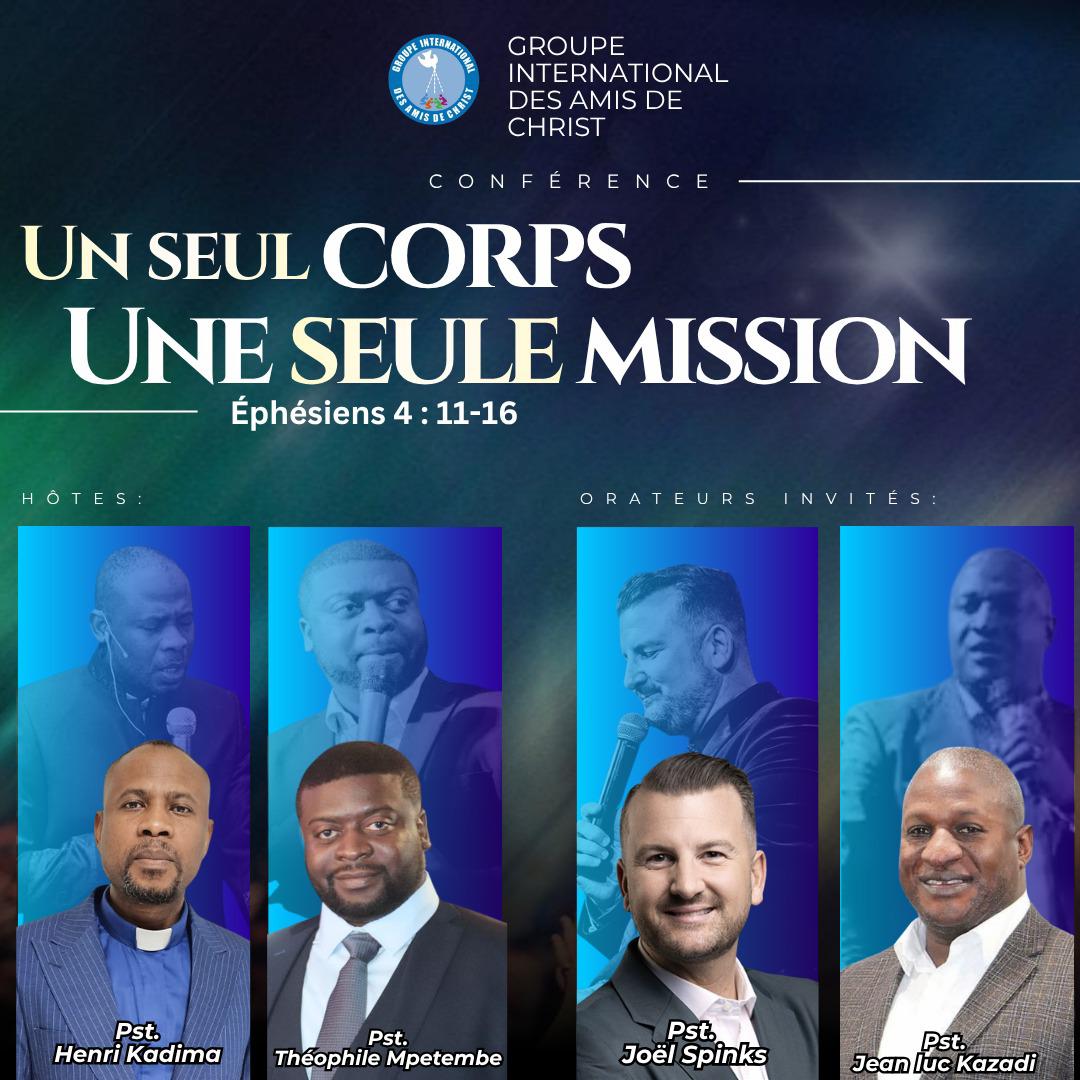 Conférence biblique 2026: Un Seul Corps, Une Seule Mission