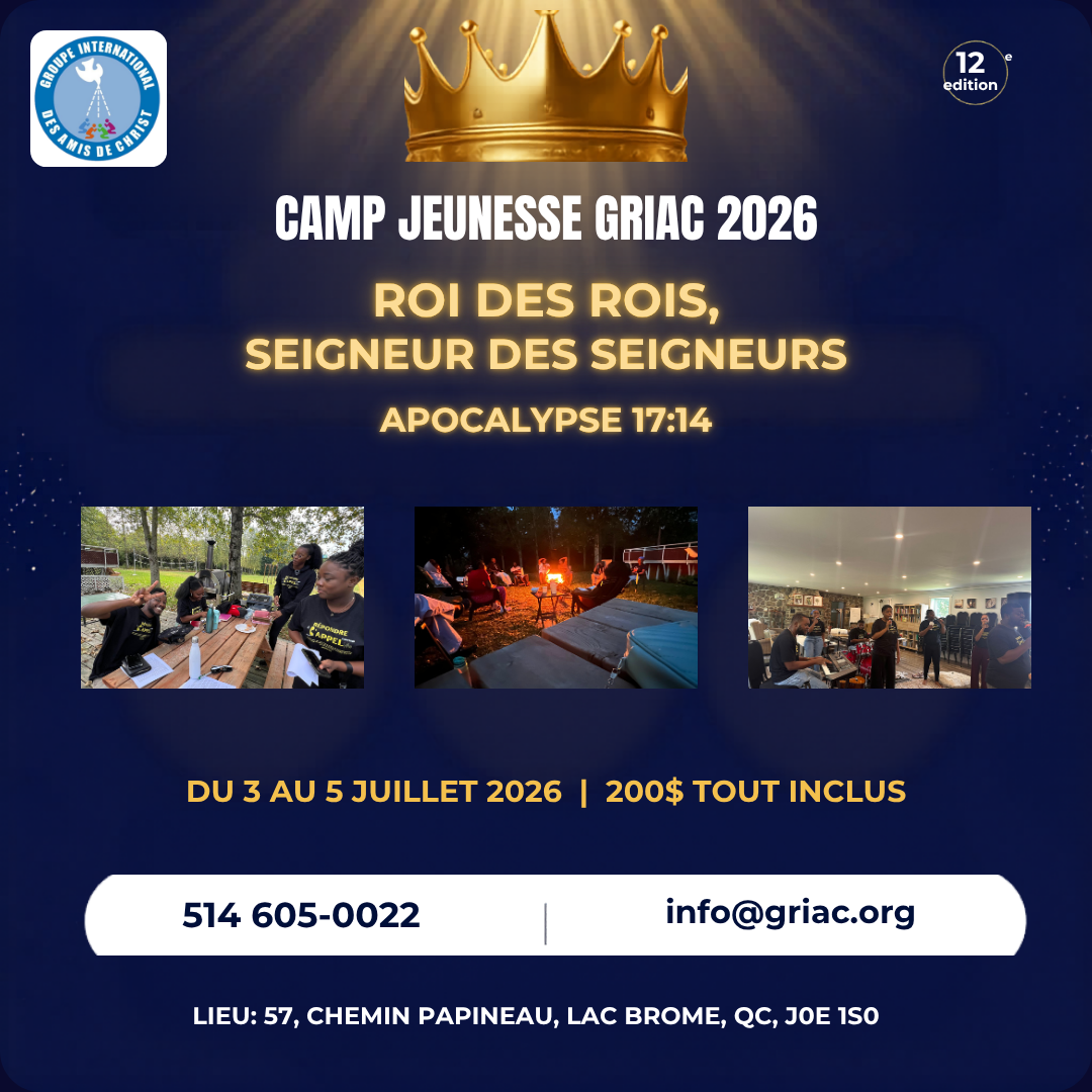 Camp jeunesse 2026
